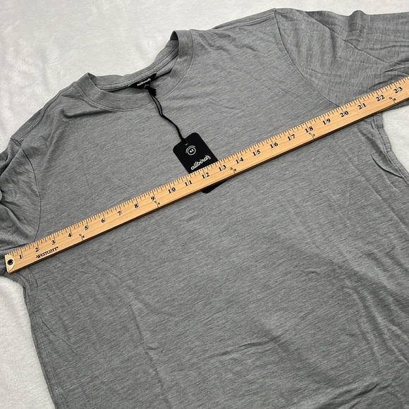 NWT‎ Allbirds S, XL Gray LS Merino Wool, Tencel, Athletic Shirt - Picture 11 of 15